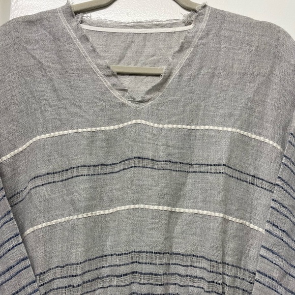 Lemlem Almaz Easy Dress in Pebble Grey size small NWT - Picture 5 of 8